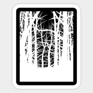 Forest of the Damned (negative) Sticker